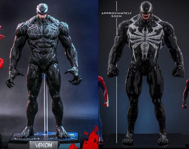 hot toys venom spiderman 2