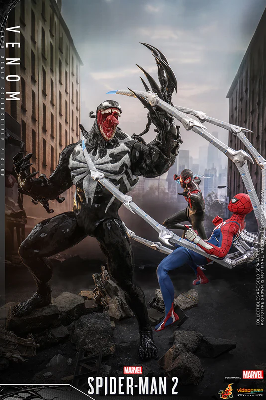 spiderman 2 venom hot toys